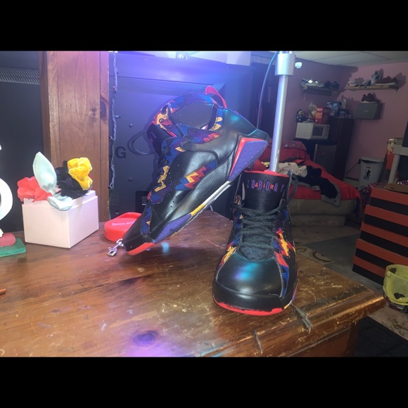 Air Jordan 7 retro "Ugly Sweater" kustom black - Picture 4 of 8